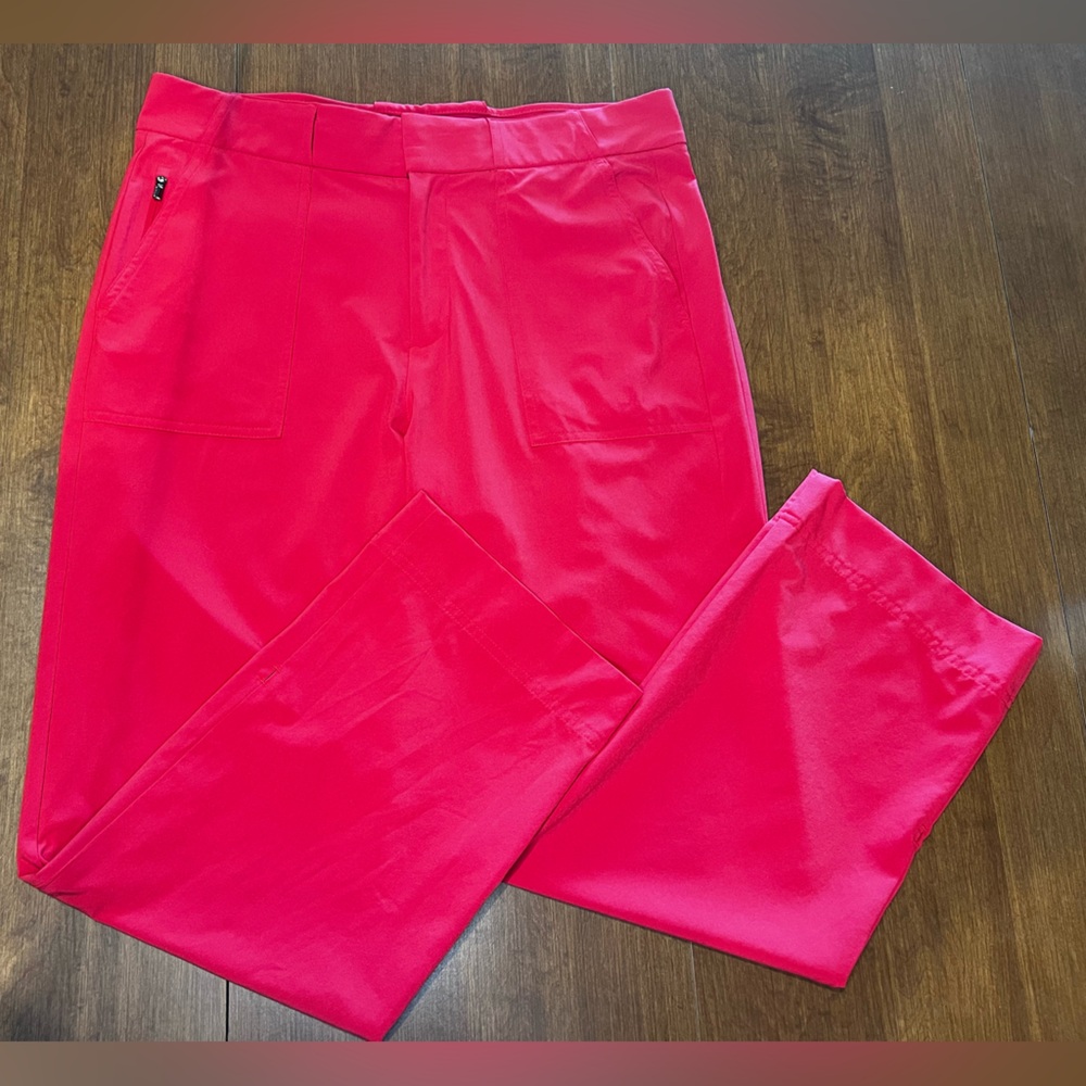 Athletea Tribeca Crop Pant in Red size 6 - Picture 5 of 12
